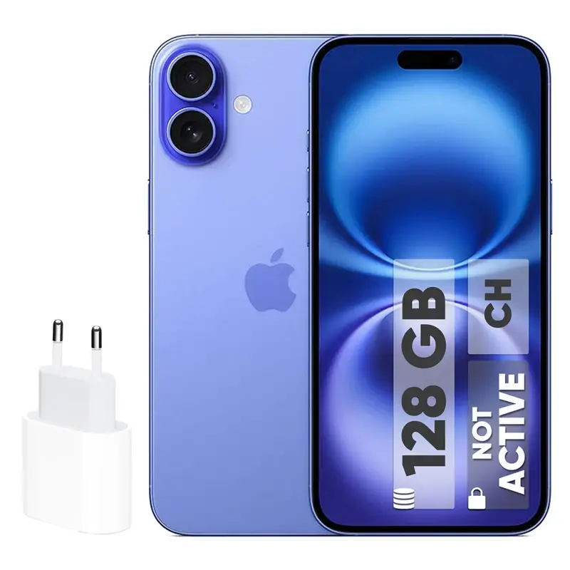 قیمت و خرید گوشی موبایل اپل مدل iPhone 16 CH دو سیم کارت ظرفیت 128 گیگابایت و رم 8 گیگابایت - به همراه شارژر