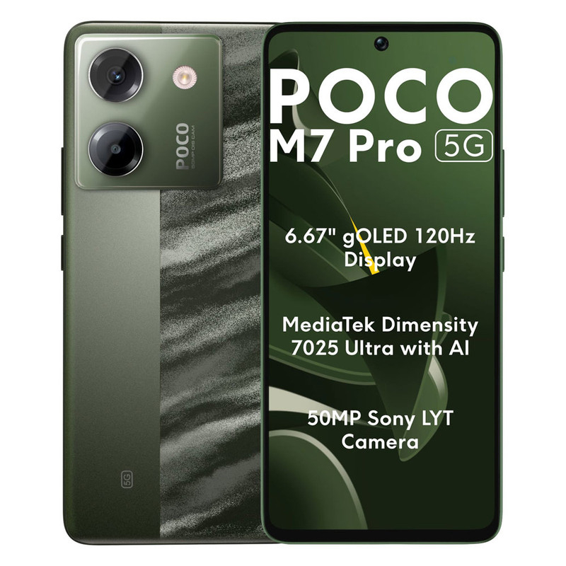قیمت و خرید گوشی موبایل شیائومی مدل Poco M7 Pro 5G دو سیم کارت ظرفیت 256 گیگابایت و رم 12 گیگابایت
